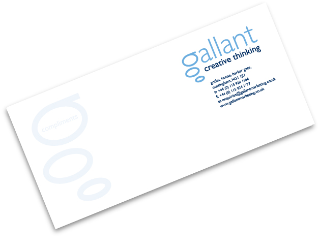 Gallant compliment slip