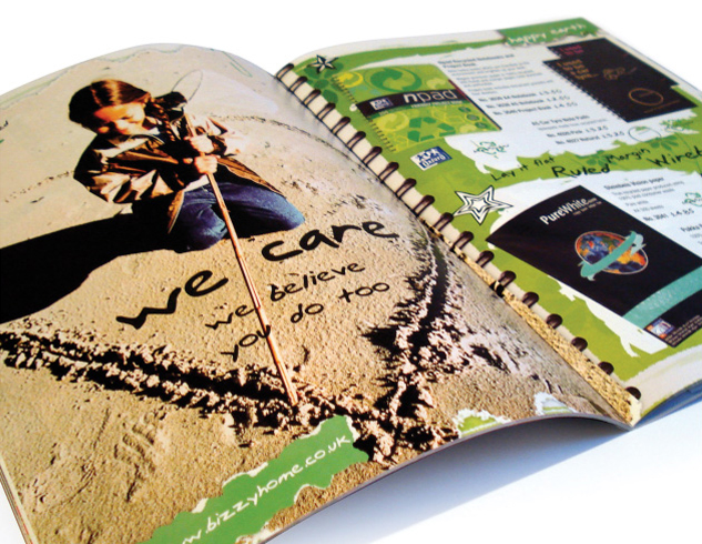 BizzyHome double page spread