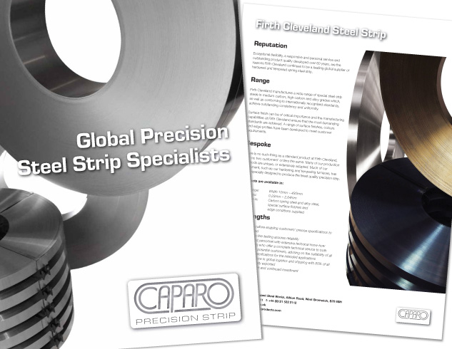 Caparo brochures