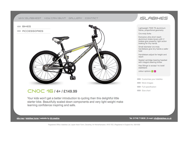 Islabikes Website