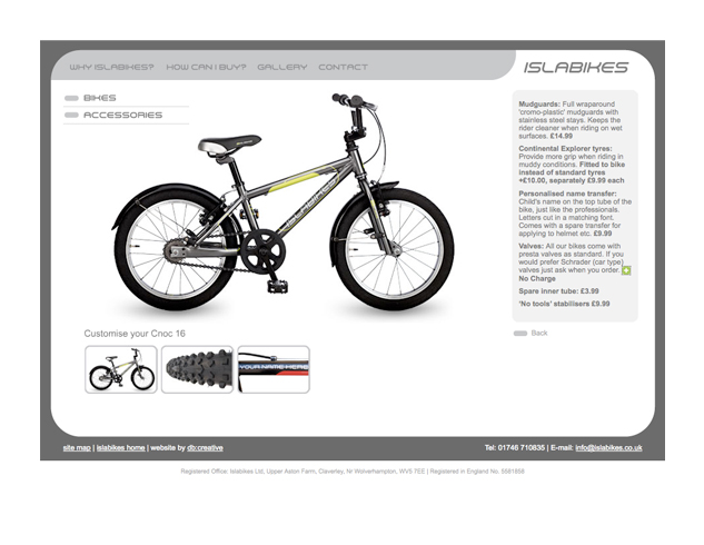 Islabikes Website
