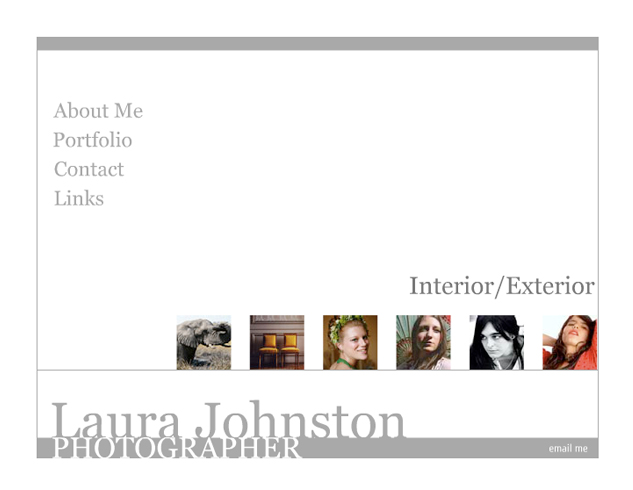Laura J Photography Website