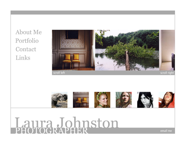 Laura J Photography Website